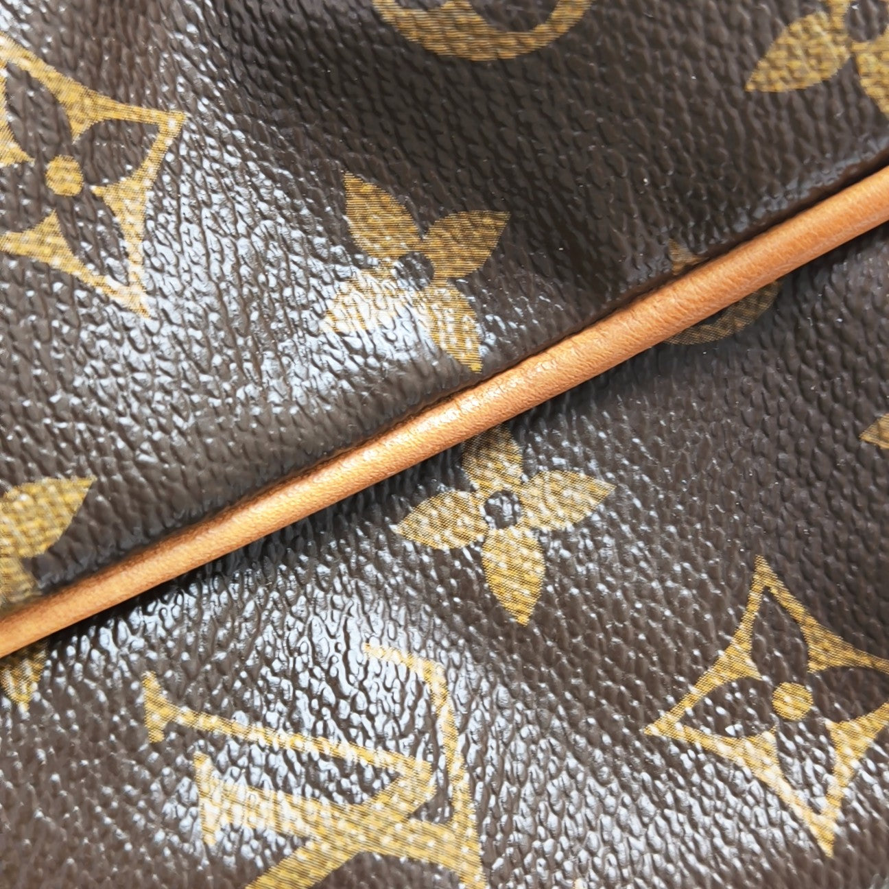 RETIRO GM Monogram Coated Canvas Brown