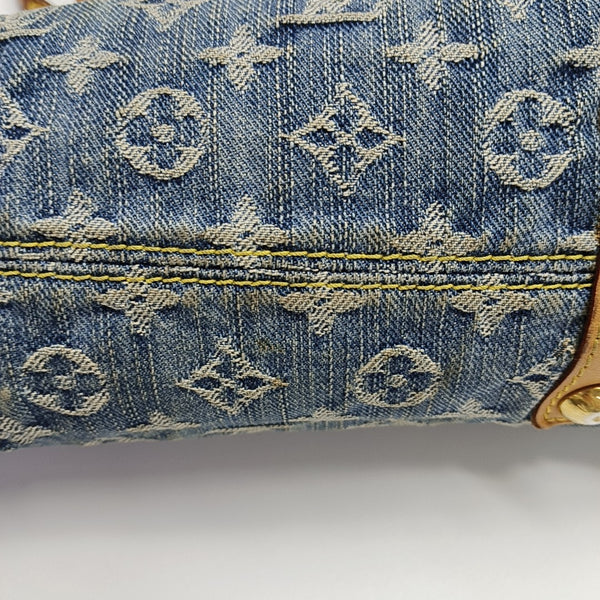 NEO CABBY Monogram Denim Blue