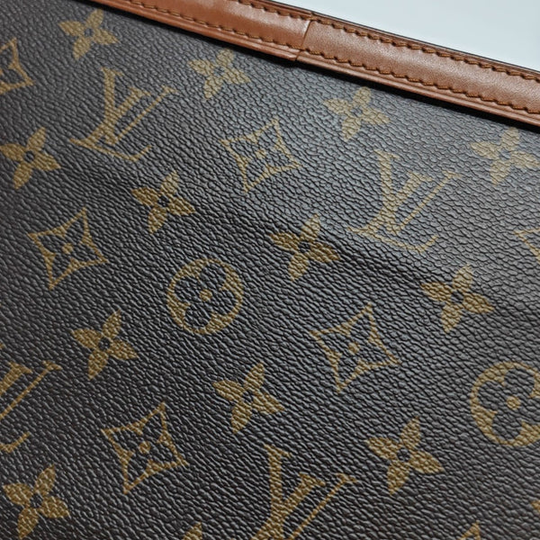 DAUPHINE MM Monogram Coated Canvas Brown