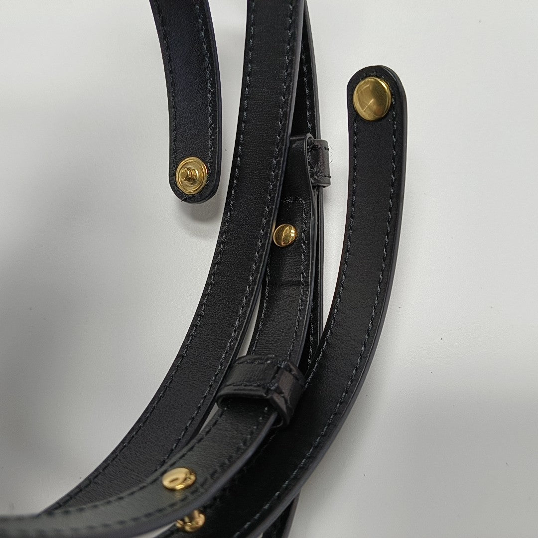 TRIOMPHE Mini Calfskin Black