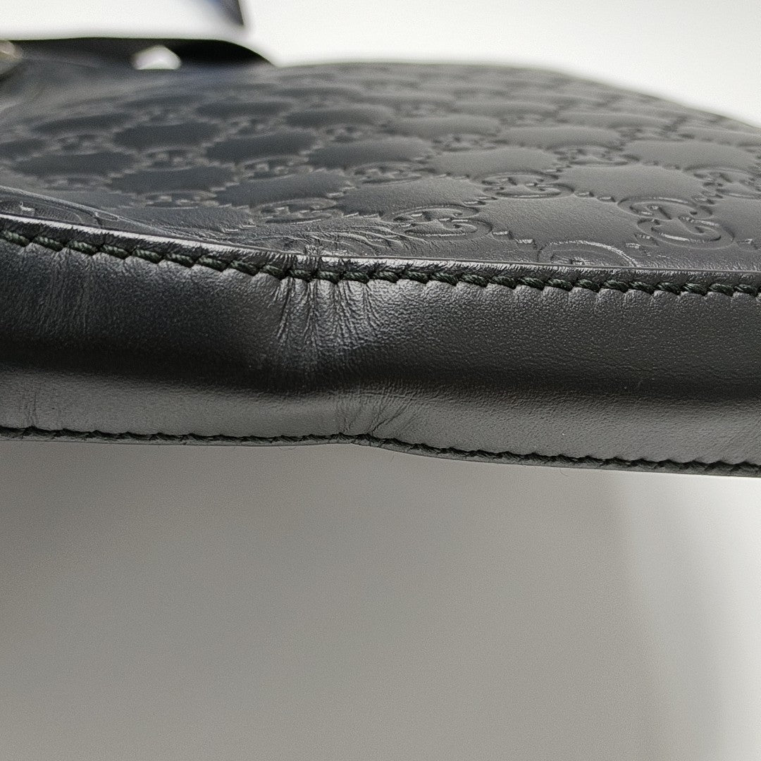 Signature Monogram Calfskin Black