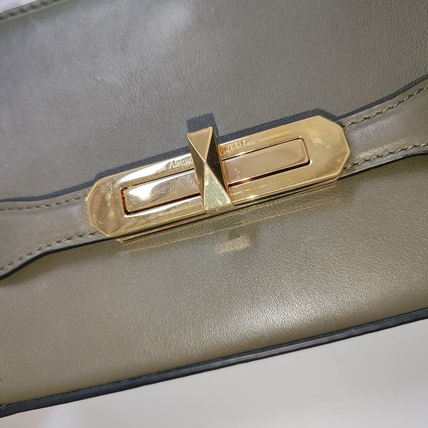 Calfskin Shoulder Bag Green
