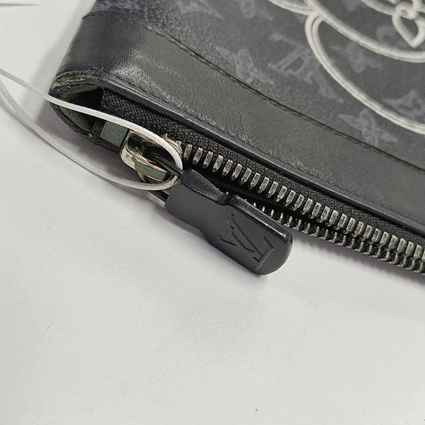 APOLLO GM Monogram Coated Canvas Black
