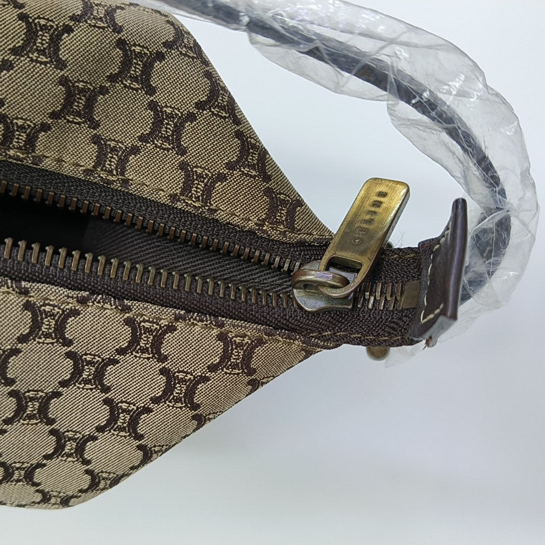 Canvas Top Handle Bag Brown