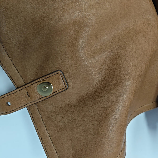 Re-Nylon Backpack Lambskin Brown