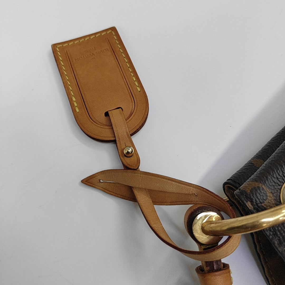 DELIGHTFUL Monogram Coated Canvas Brown