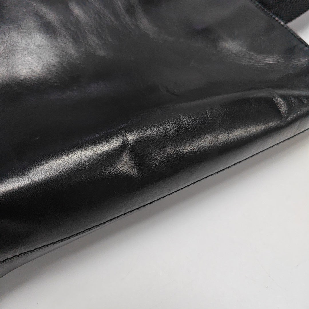 Calfskin Tote Bag Black