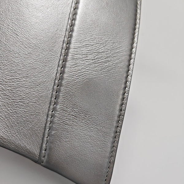 Hourglass S Calfskin Silver