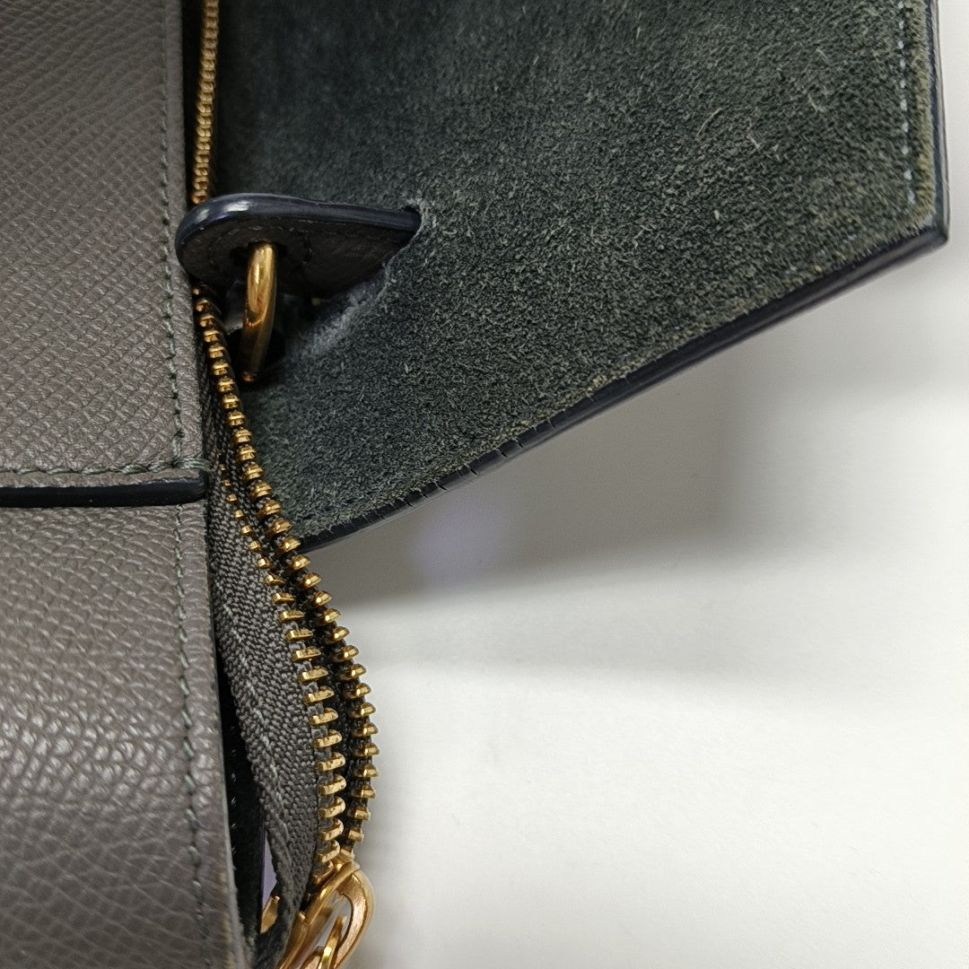 BELT Nano Calfskin Gray
