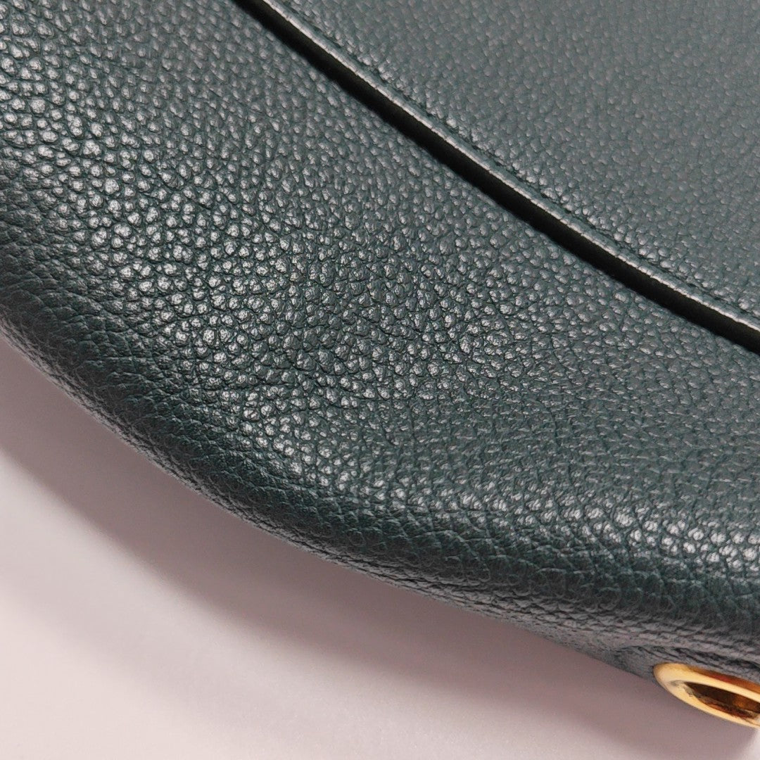 SANGLE Small Calfskin Green