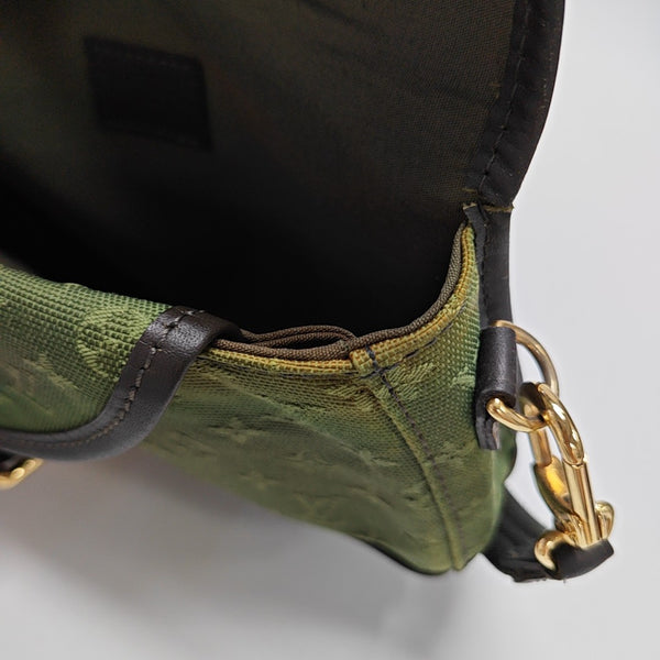 BERANGERE Monogram Canvas Green
