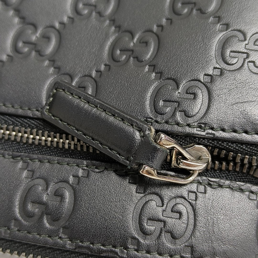 Monogram Calfskin Clutch Black