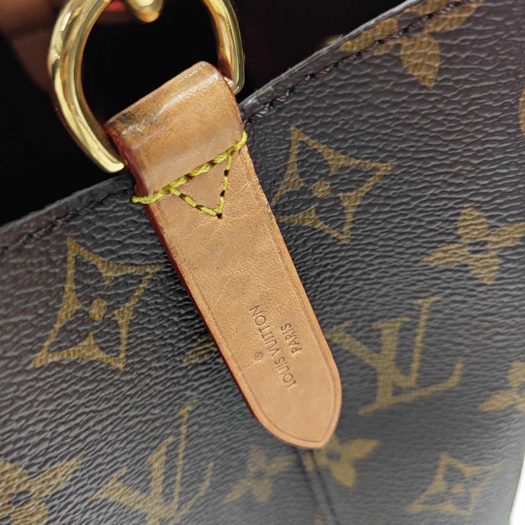 NÉONOÉ BB Monogram Coated Canvas Brown