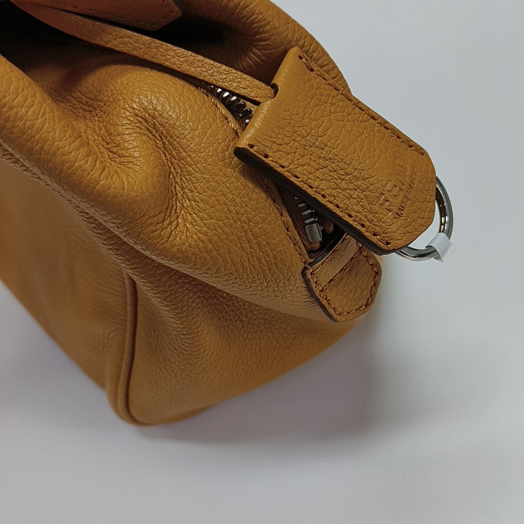 Calfskin Tote Bag Yellow