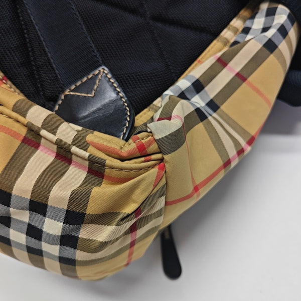 The Rucksack Medium Nylon Beige