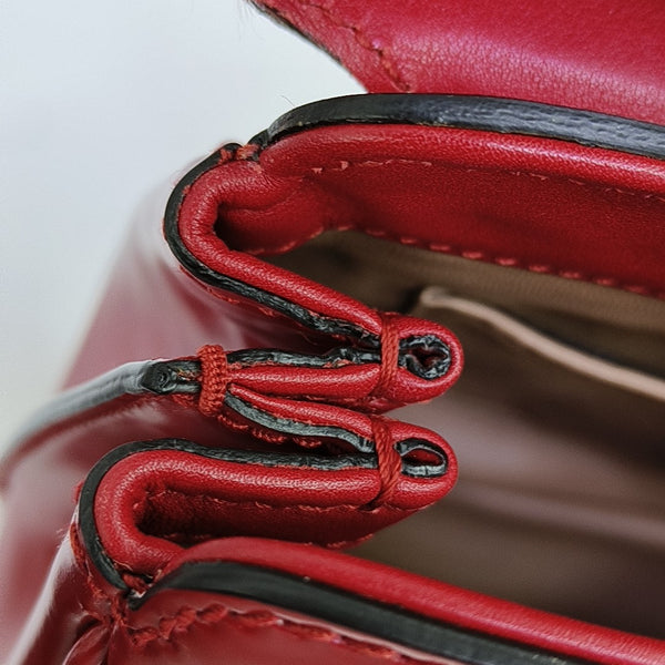 Lady Lock Calfskin Red