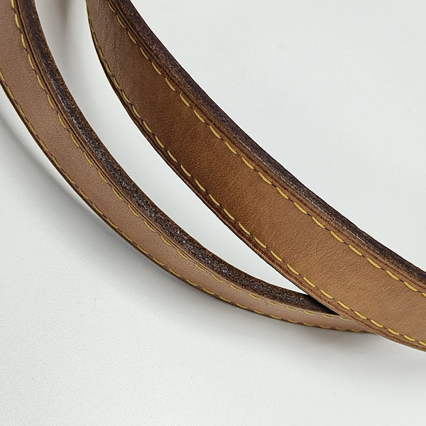 ESTRELA MM Monogram Coated Canvas Brown