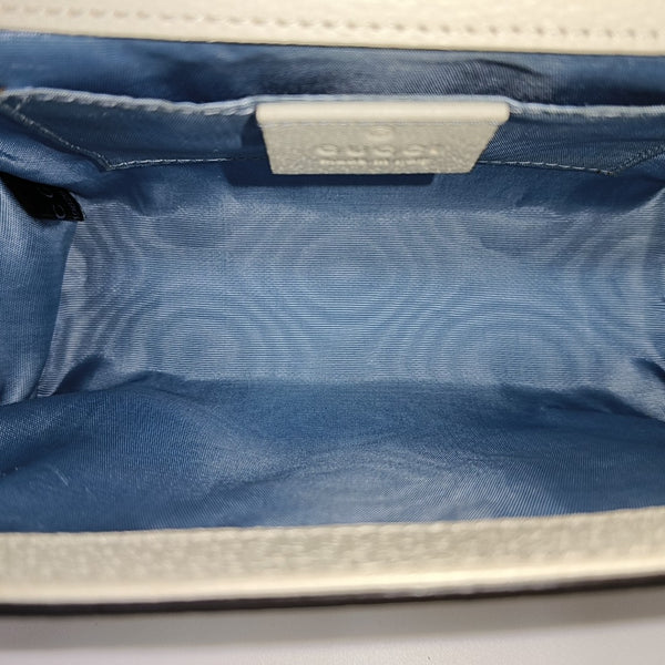 Padlock Small Calfskin White