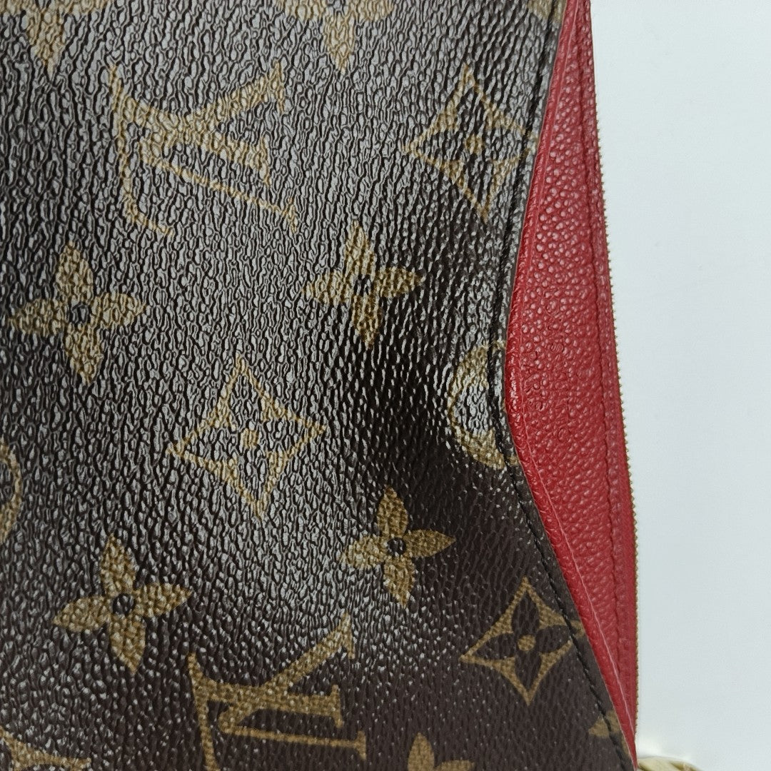 PALLAS BB Monogram Coated Canvas Brown