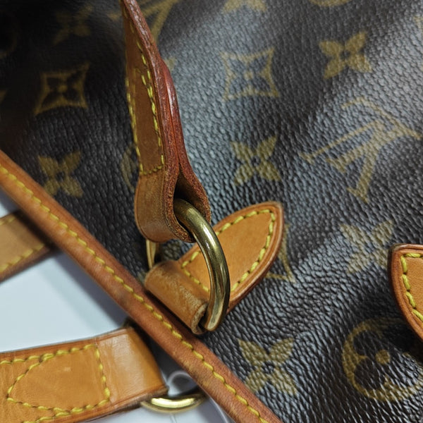 BATIGNOLLES GM Monogram Coated Canvas Brown