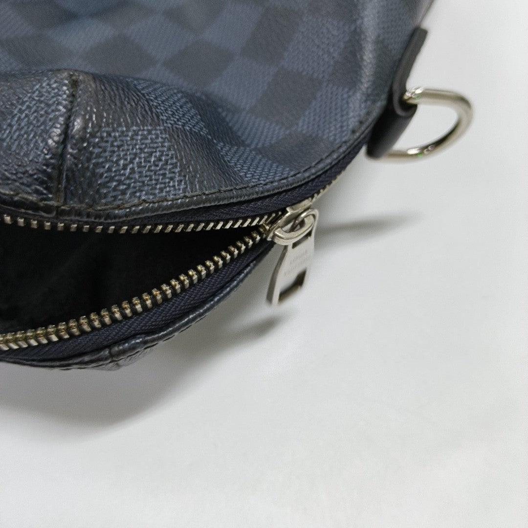 JOUR Damier Coated Canvas Blue