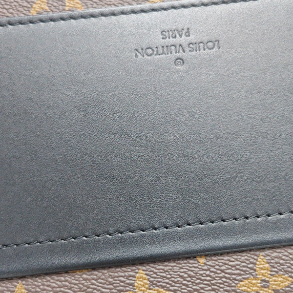 MARCEAU Monogram Coated Canvas Brown