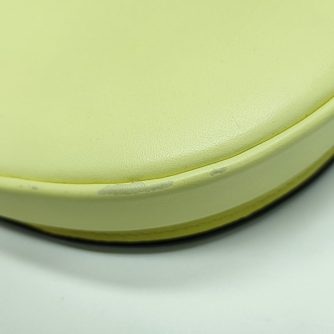 Heel Small Calfskin Yellow