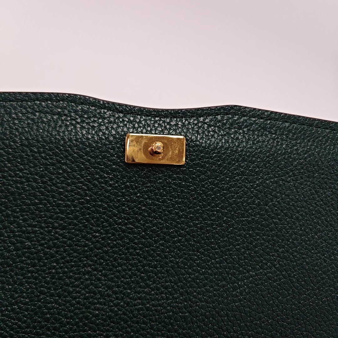 Zumi Small Calfskin Green