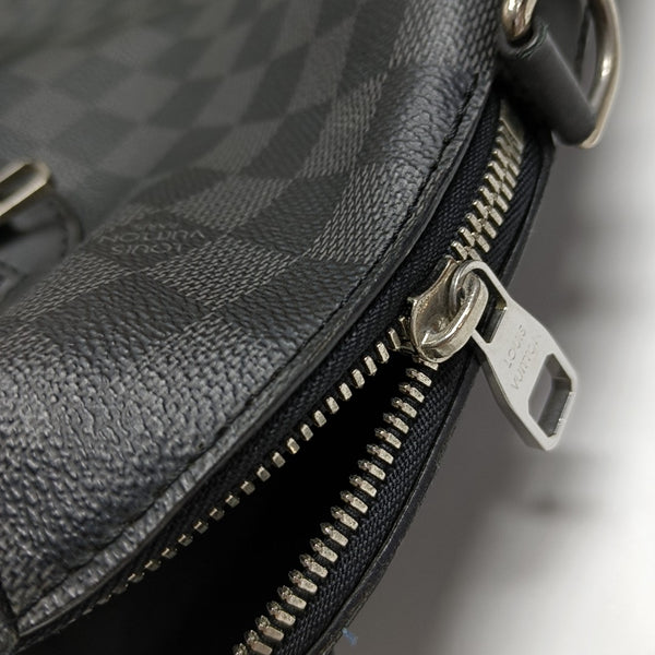 PORTE-DOCUMENTS Damier Graphite Coated Canvas Black
