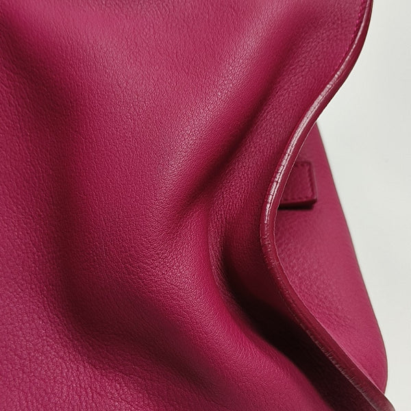 CHYC Y LIGNE Medium Calfskin Red