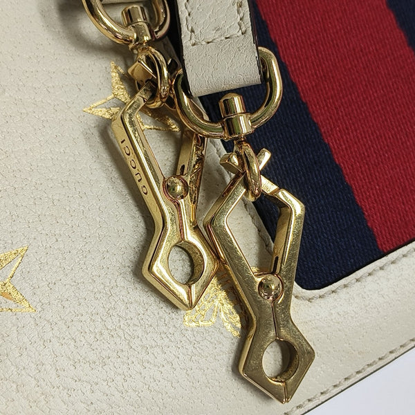 Sylvie Small Calfskin White