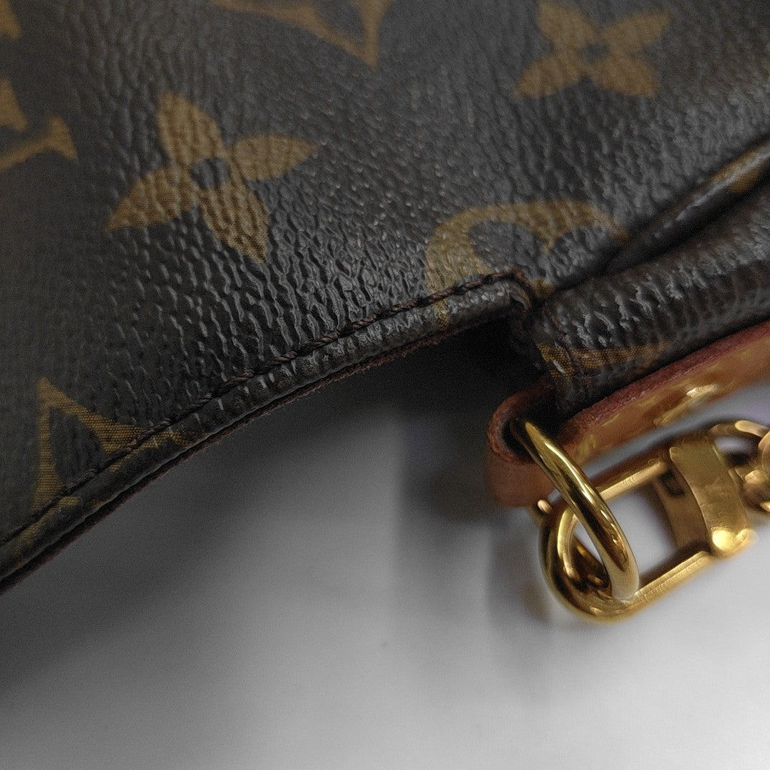 FAVORITE MM Monogram Coated Canvas Brown