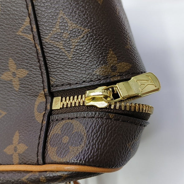 NICE Super Mini Monogram Coated Canvas Brown
