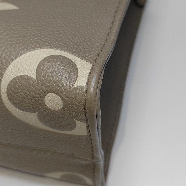 ONTHEGO PM Monogram Calfskin Gray