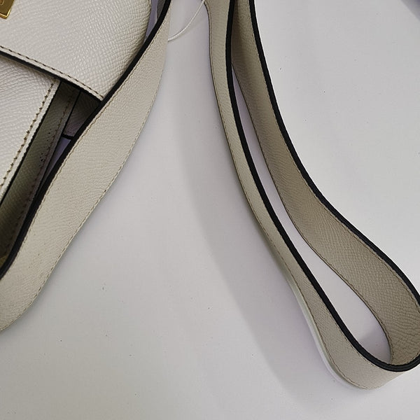 Calfskin Shoulder Bag White
