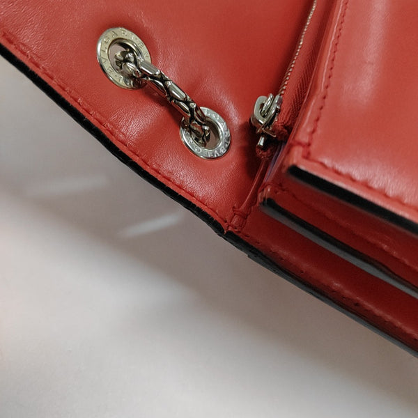 SERPENTI FOREVER Medium Calfskin Red