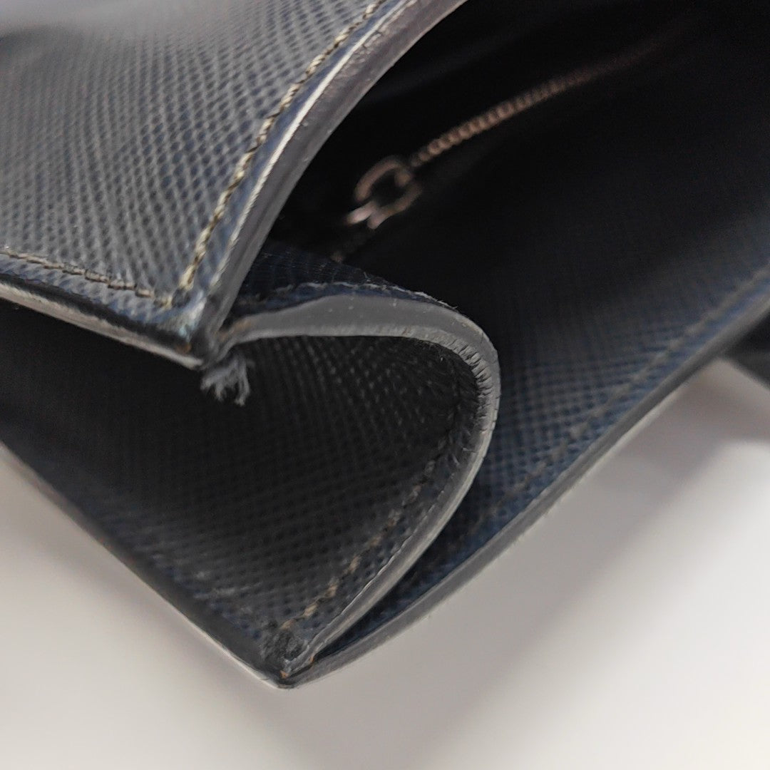 Calfskin Tote Bag Blue