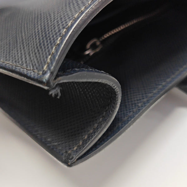 Calfskin Tote Bag Blue