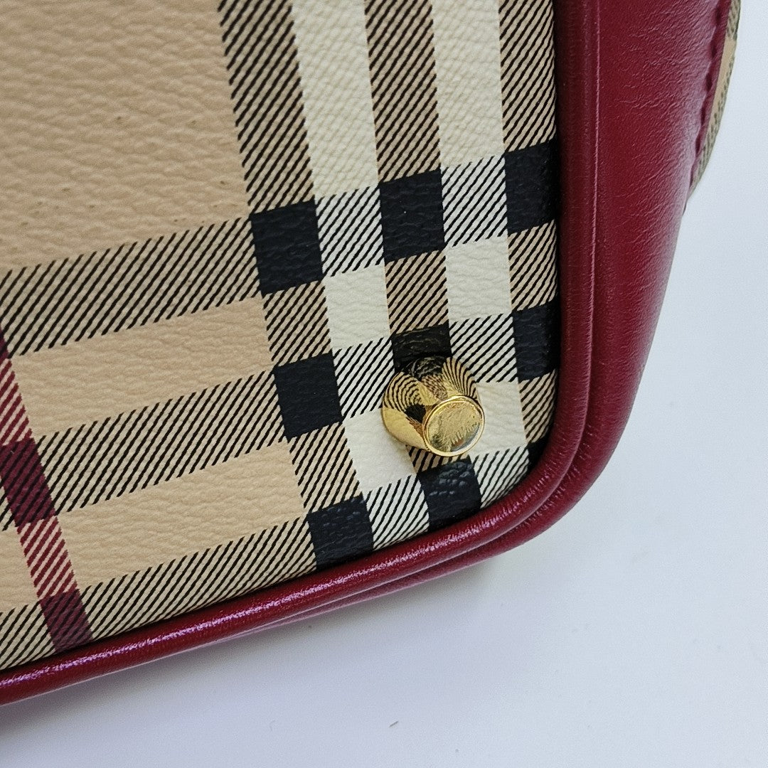 Golderton Small Coated Canvas Beige