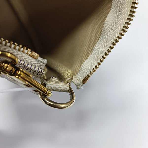 ACCESSOIRES Mini Damier Azur Coated Canvas White