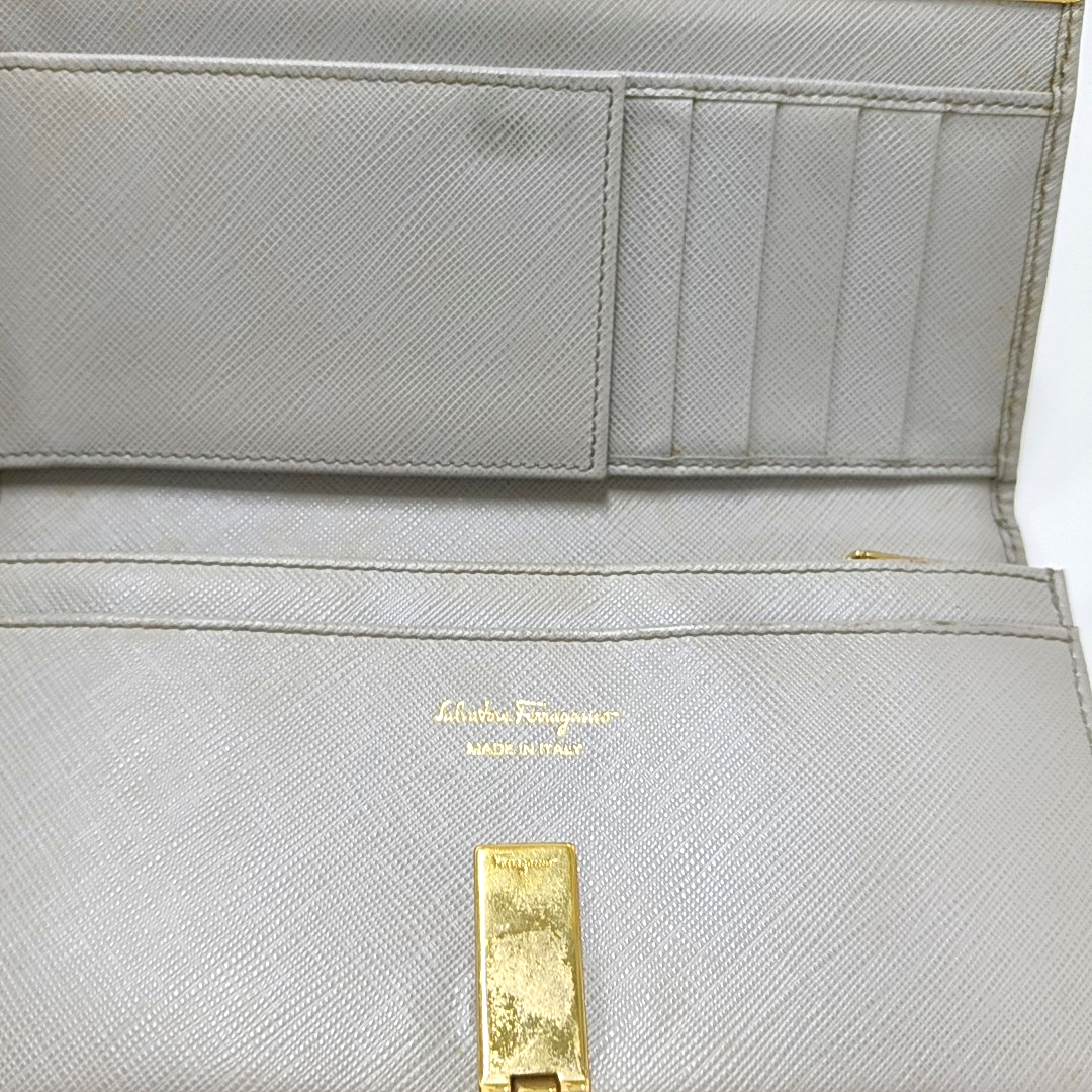 Authenticated pre-owned  Gancini Calfskin Blue Wallet - Wallet at Looply