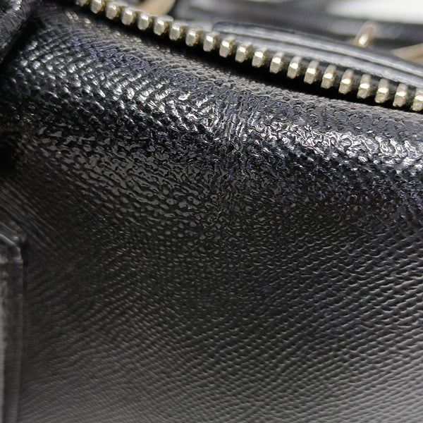 Calfskin Shoulder Bag Medium Black