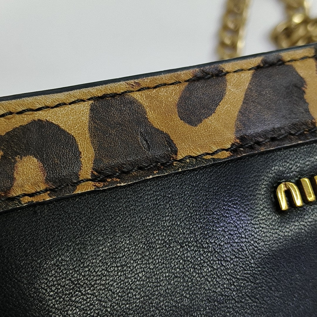 Horsehair Shoulder Bag Brown