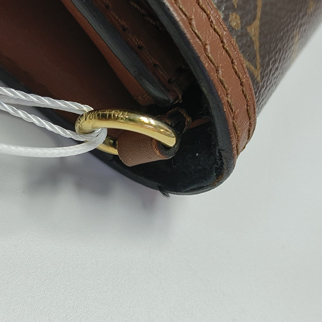 DAUPHINE WOC Monogram Coated Canvas Brown