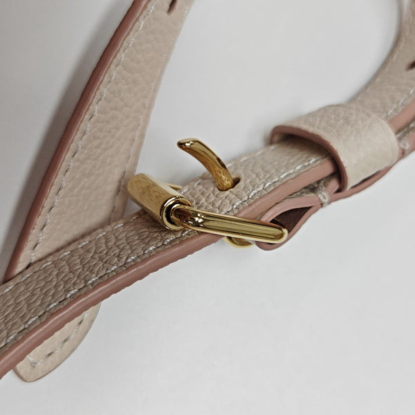 ONTHEGO PM Monogram Calfskin Beige