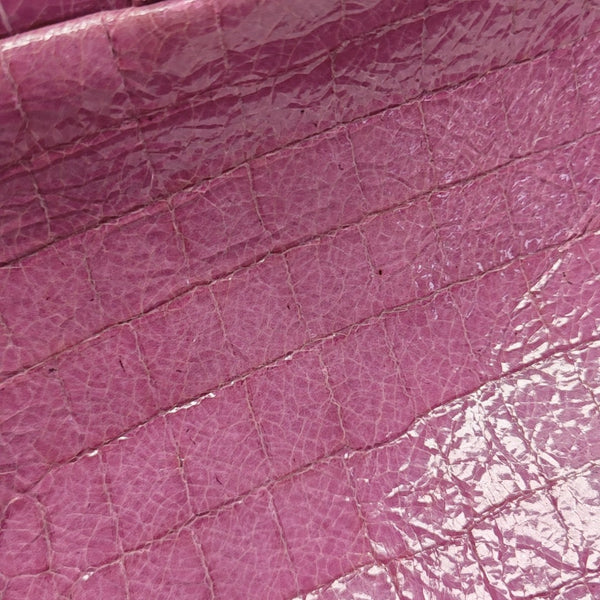 Calfskin Shoulder Bag Purple