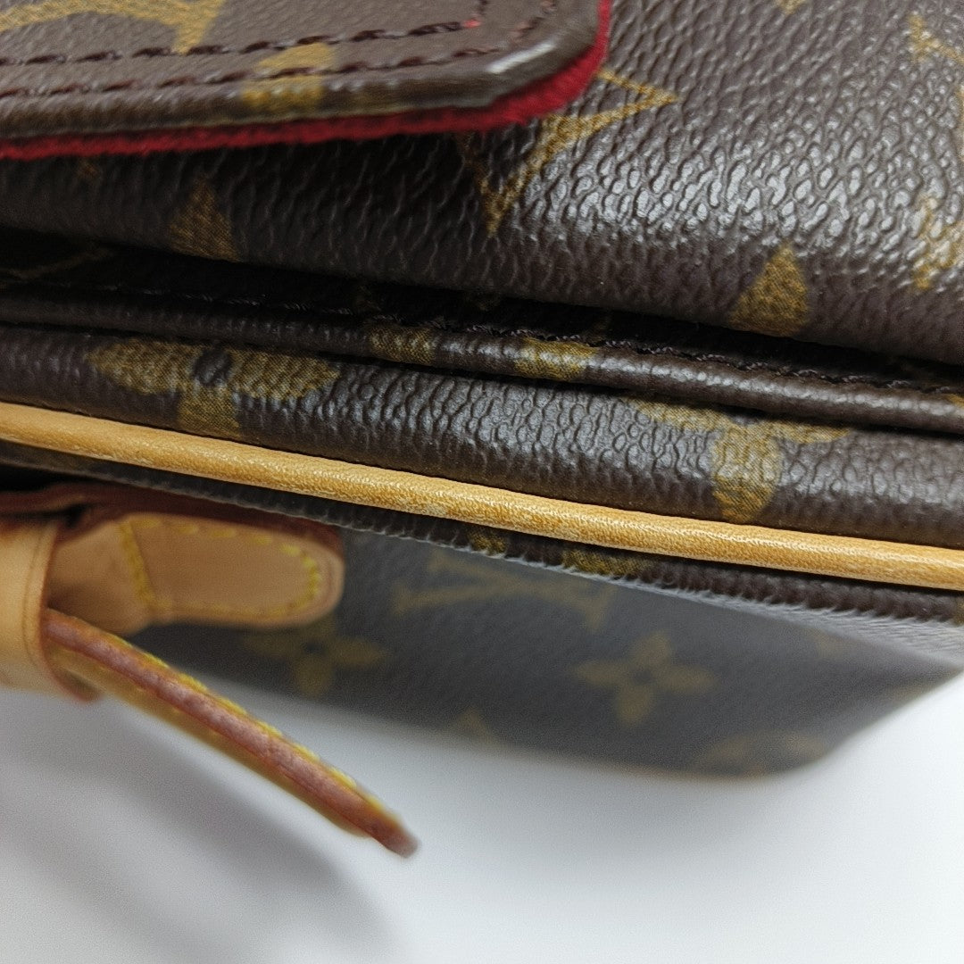 VIVA CITE Monogram Coated Canvas Brown
