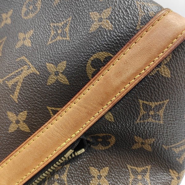 MARAIS MM Monogram Coated Canvas Brown