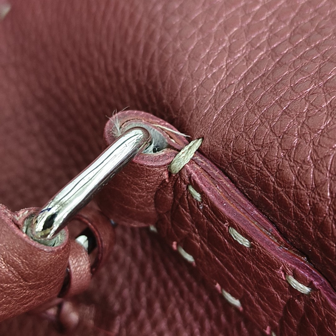 Linda Calfskin Red