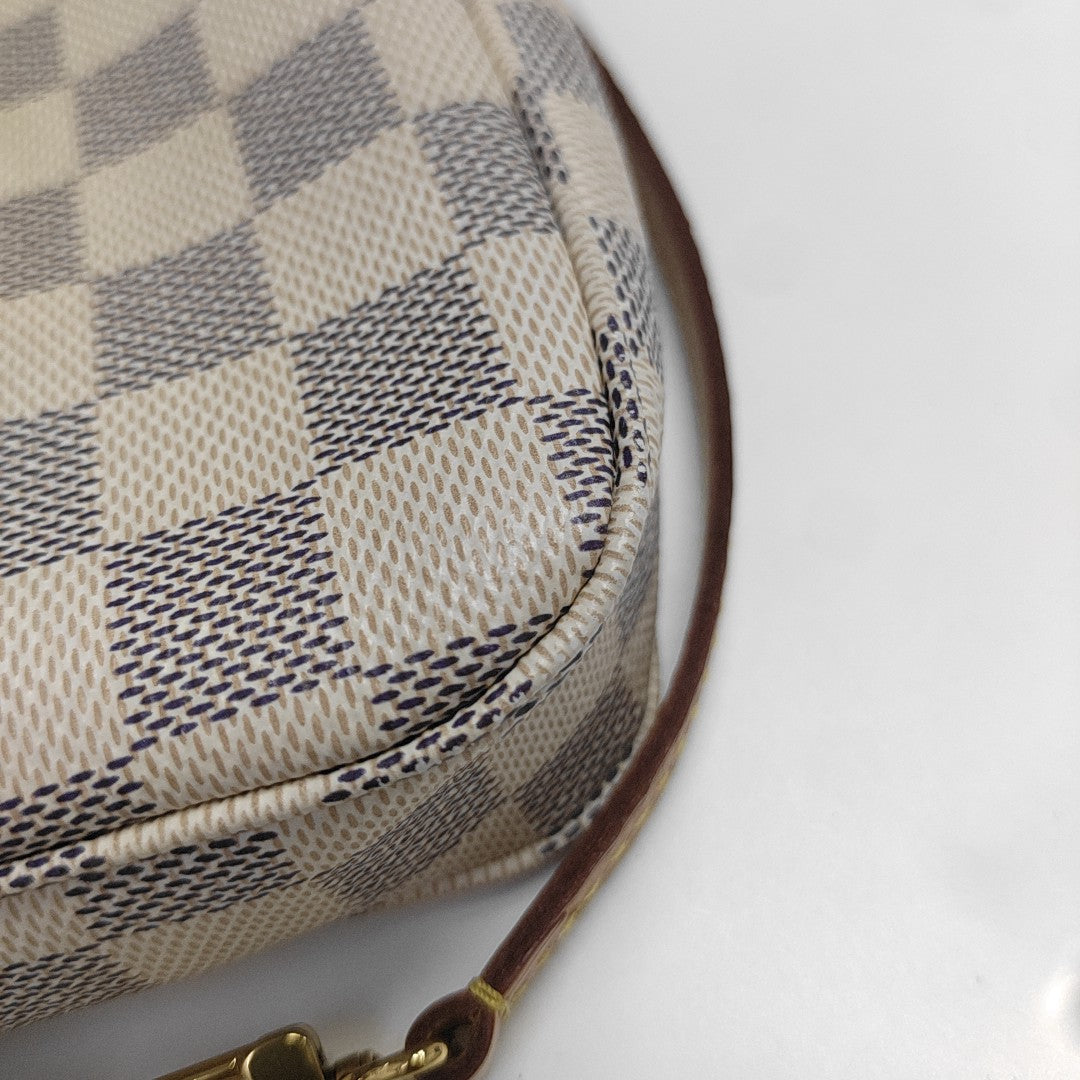 ACCESSOIRES GM Damier Azur Coated Canvas White
